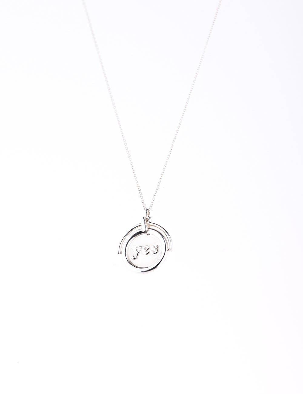 Decider Spinner Necklace: Gold Plated