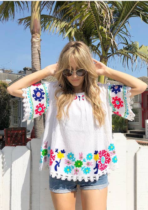 Eloise Embroidered Tunic