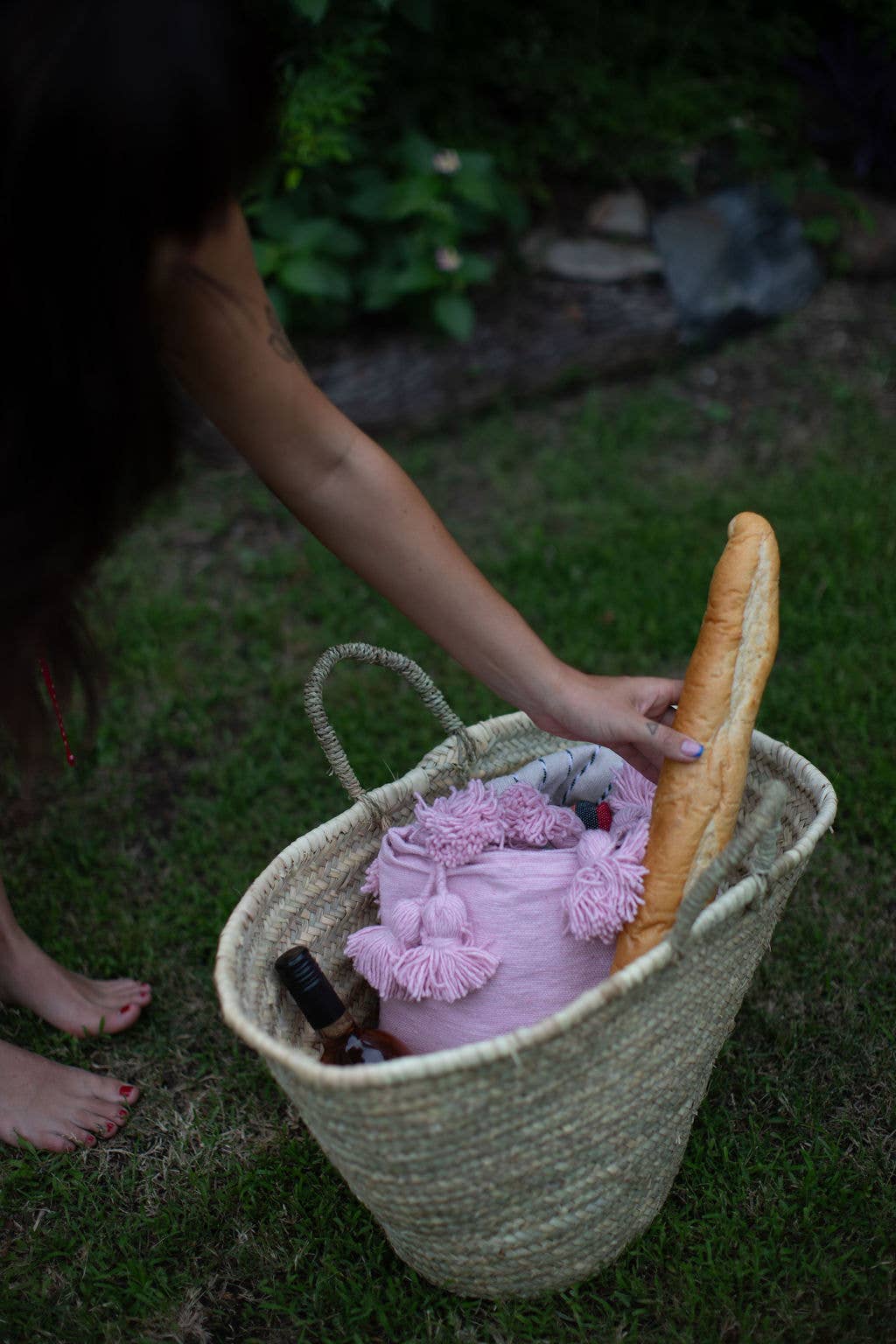 Palm Market Bag