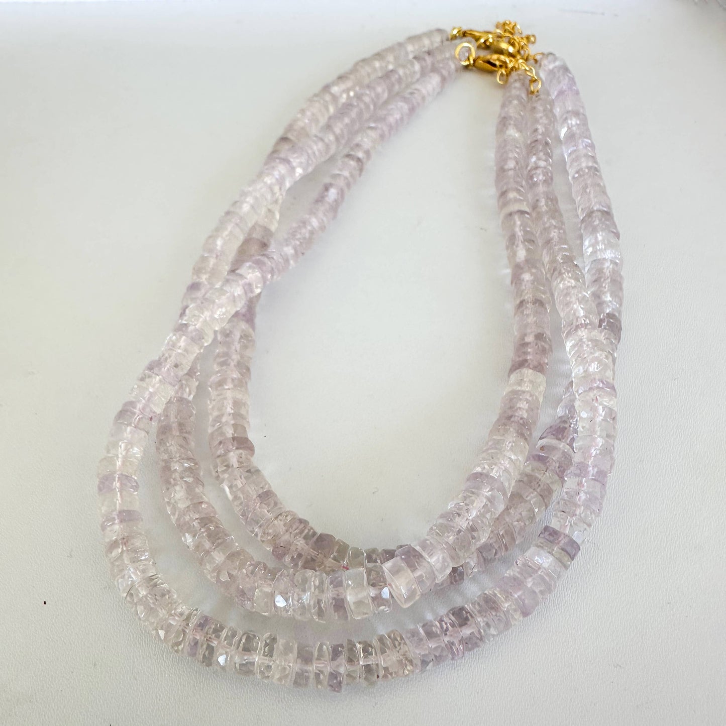 Amethyst Bead Good Luck Necklace