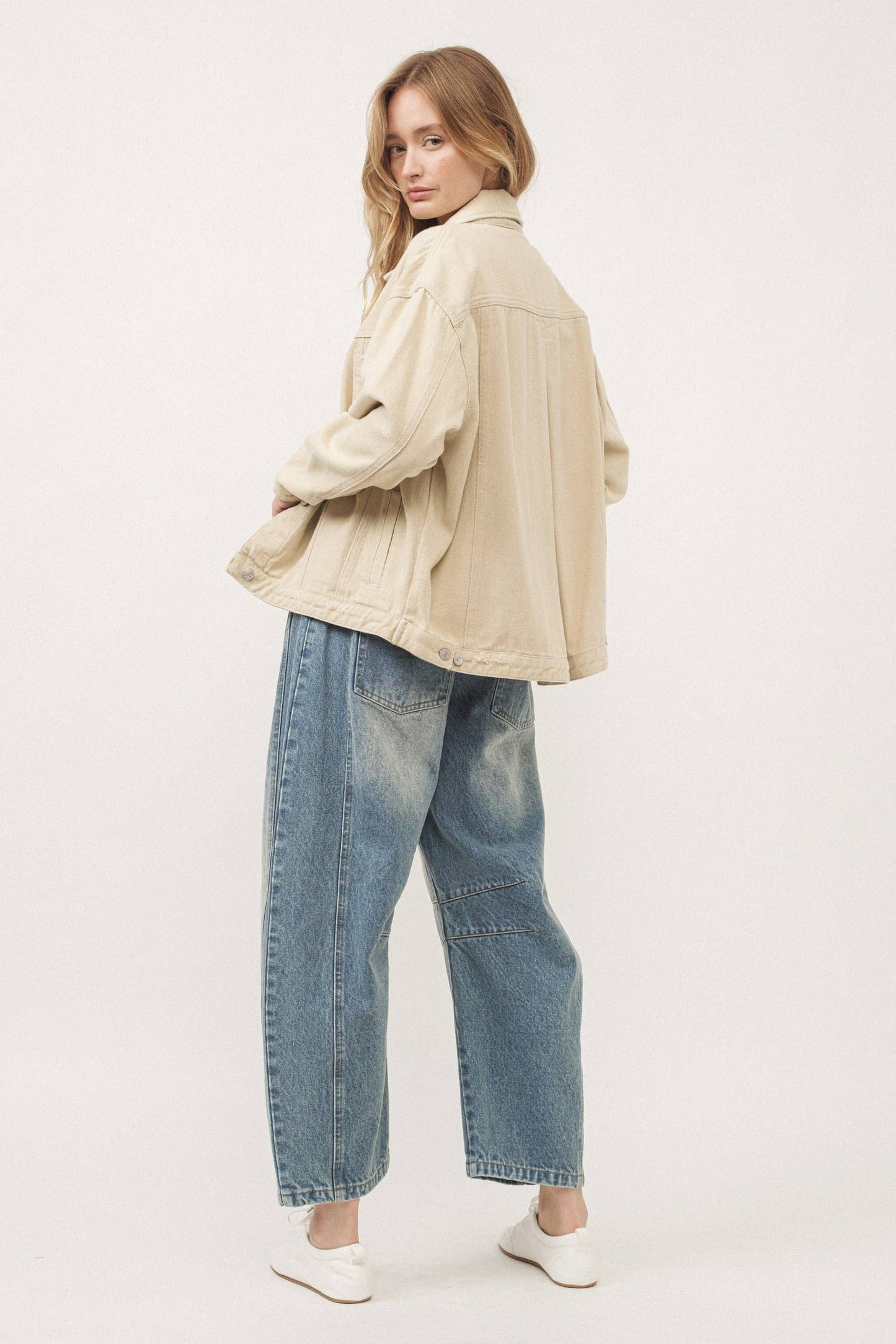 Helena Oversized Denim Jacket