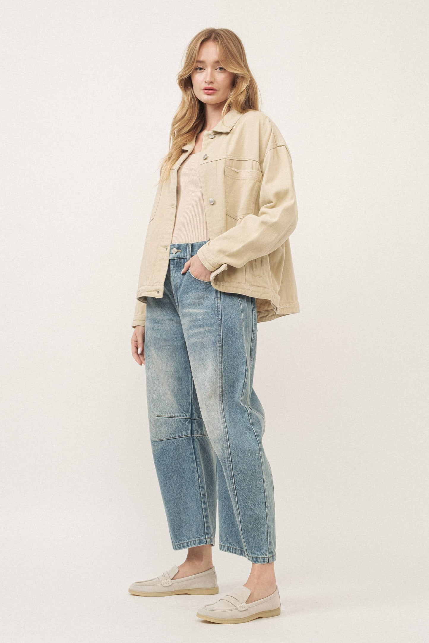 Helena Oversized Denim Jacket