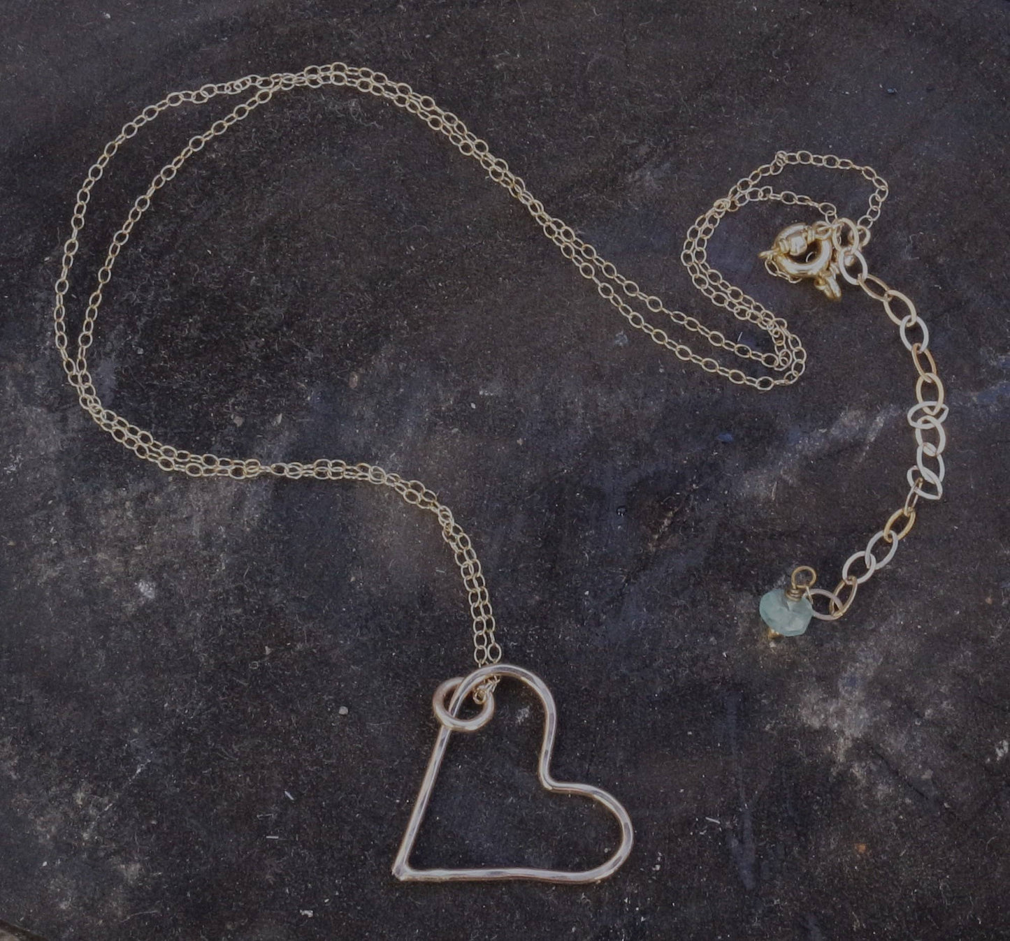 Open Heart Necklace