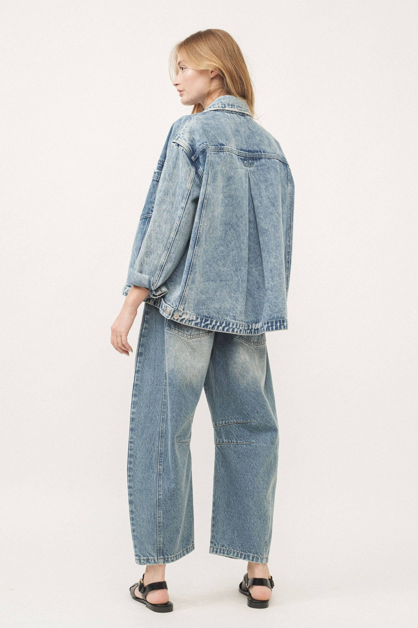 Helena Oversized Denim Jacket