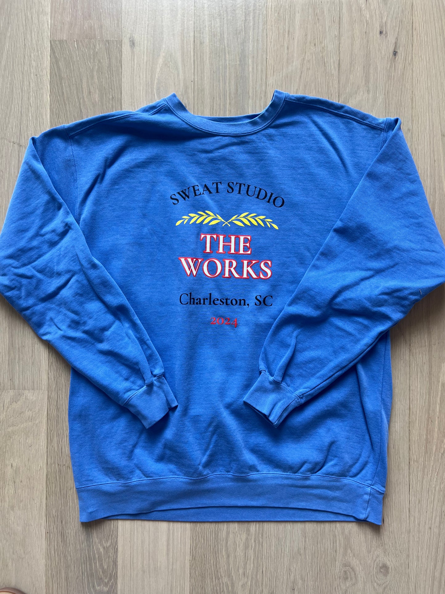 The Works Blue Crewneck