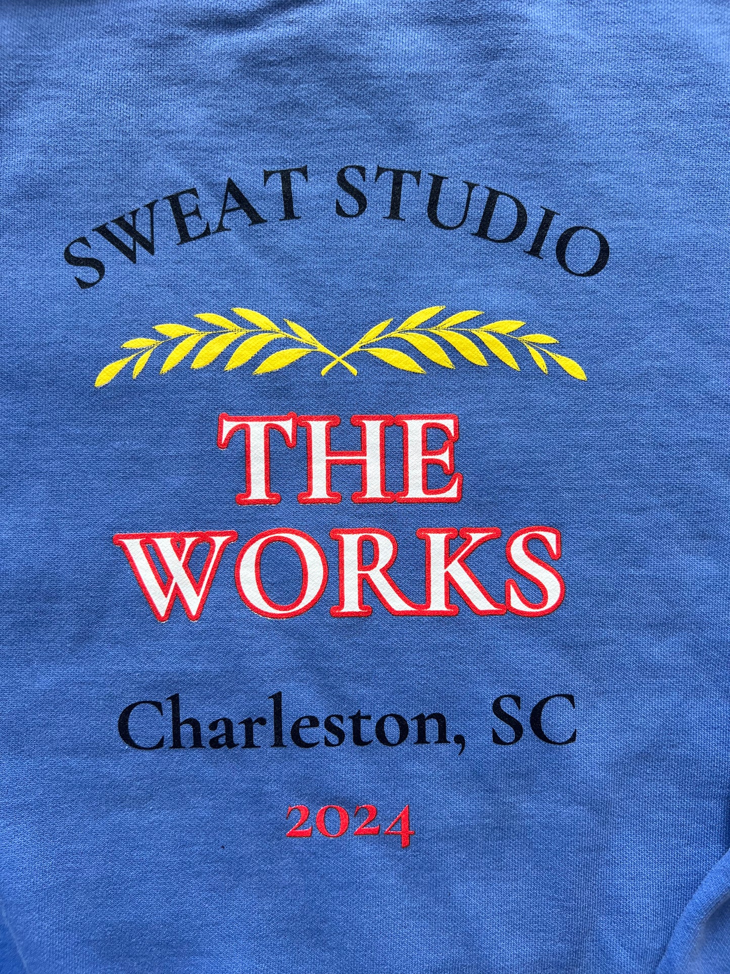 The Works Blue Crewneck