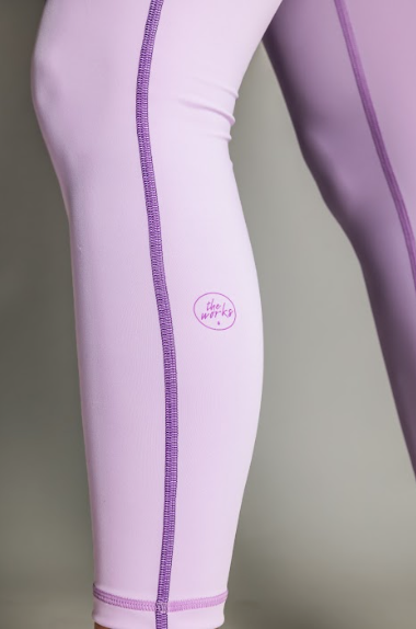 Lilac Flow Legging