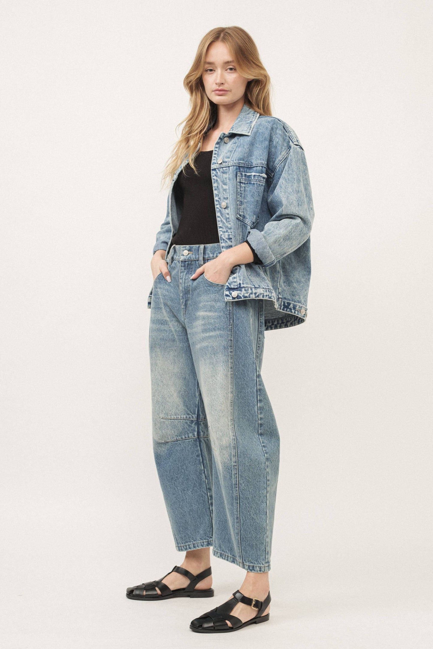 Helena Oversized Denim Jacket