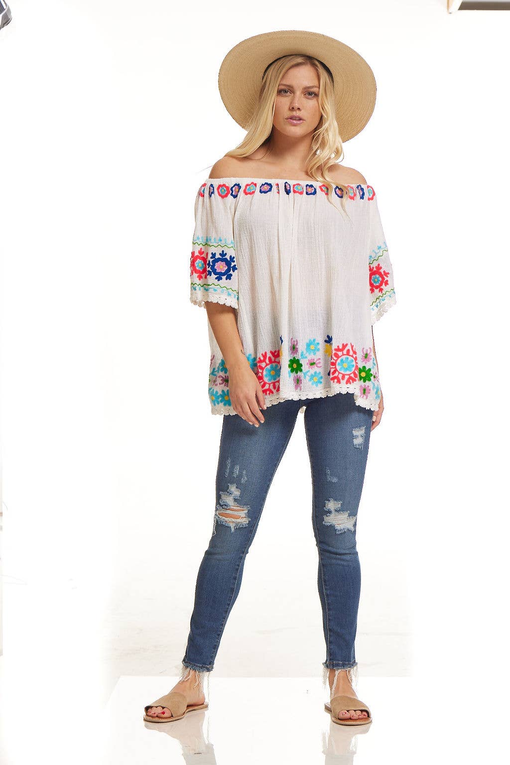 Eloise Embroidered Tunic