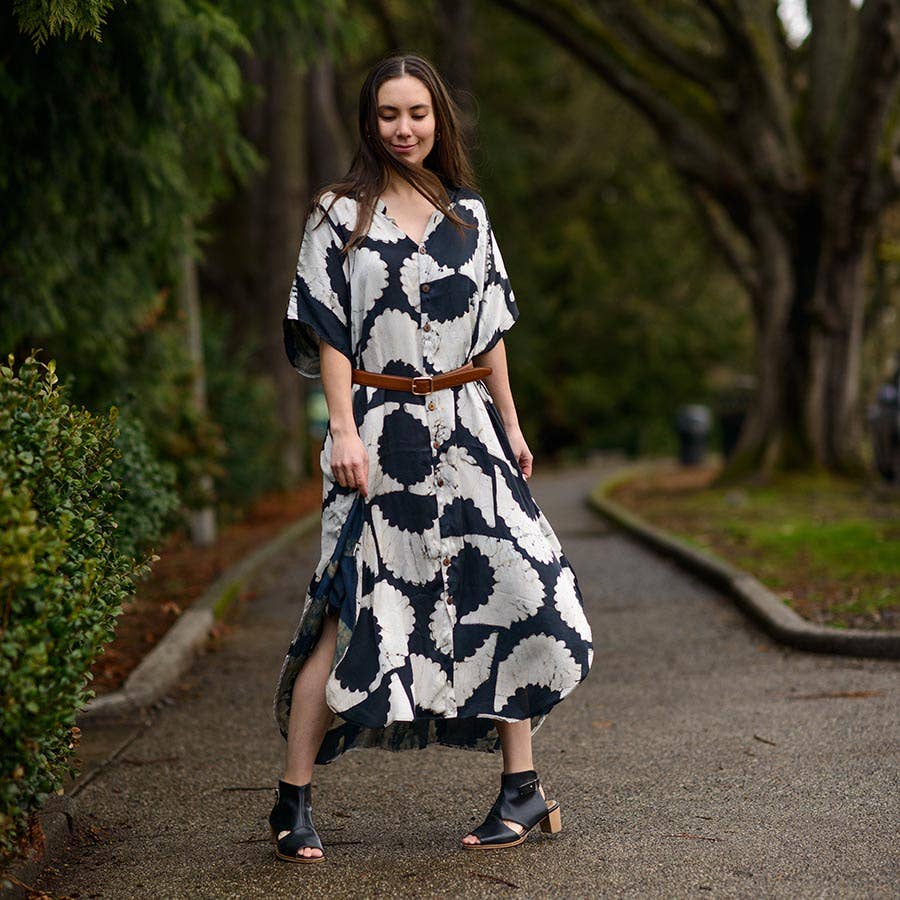 Block Print Dress