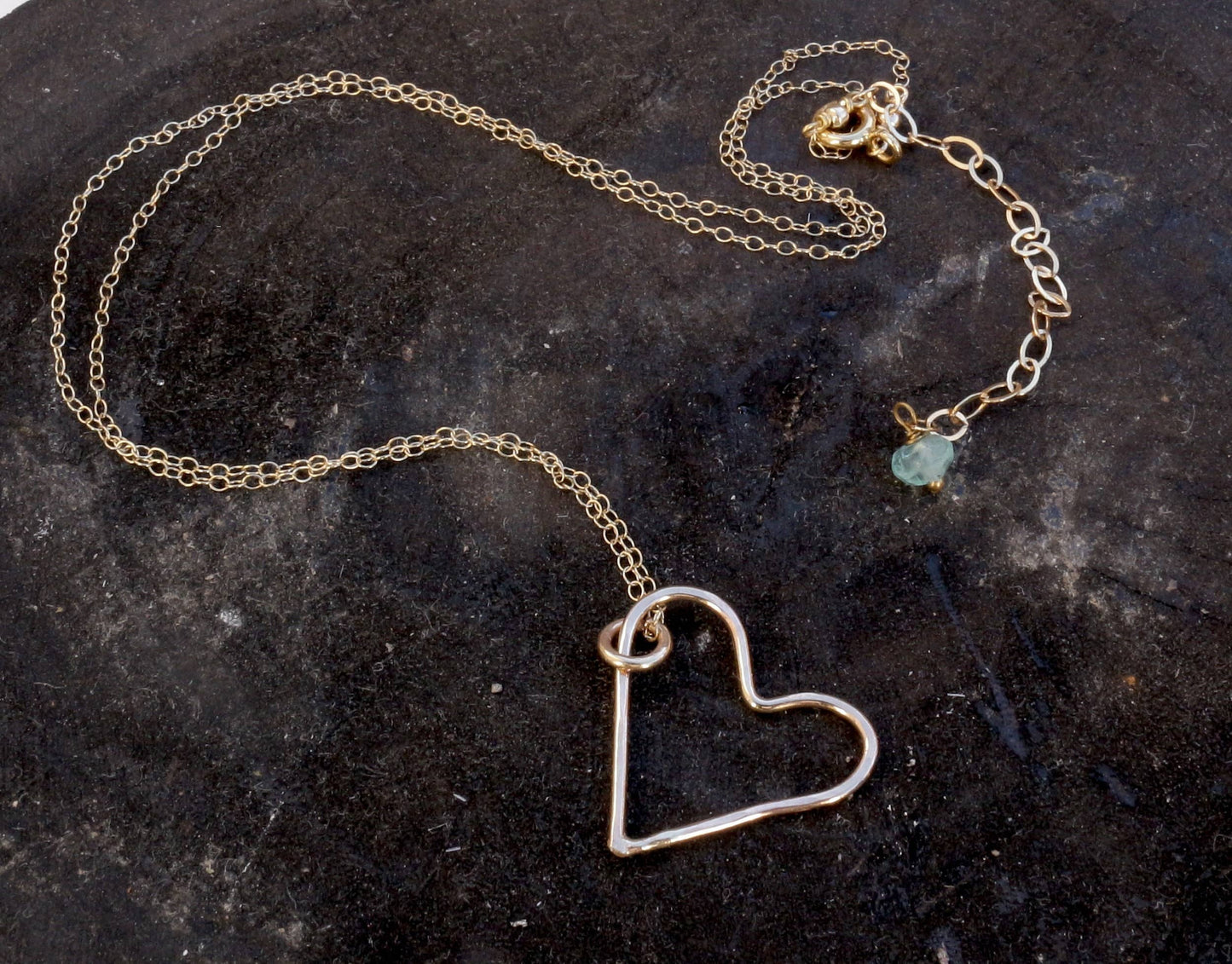 Open Heart Necklace