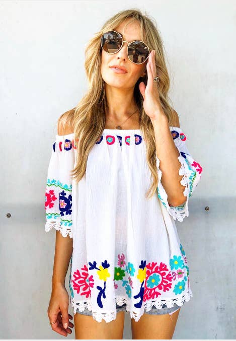 Eloise Embroidered Tunic